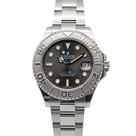 rolex yacht master ii platinum black dial orologio